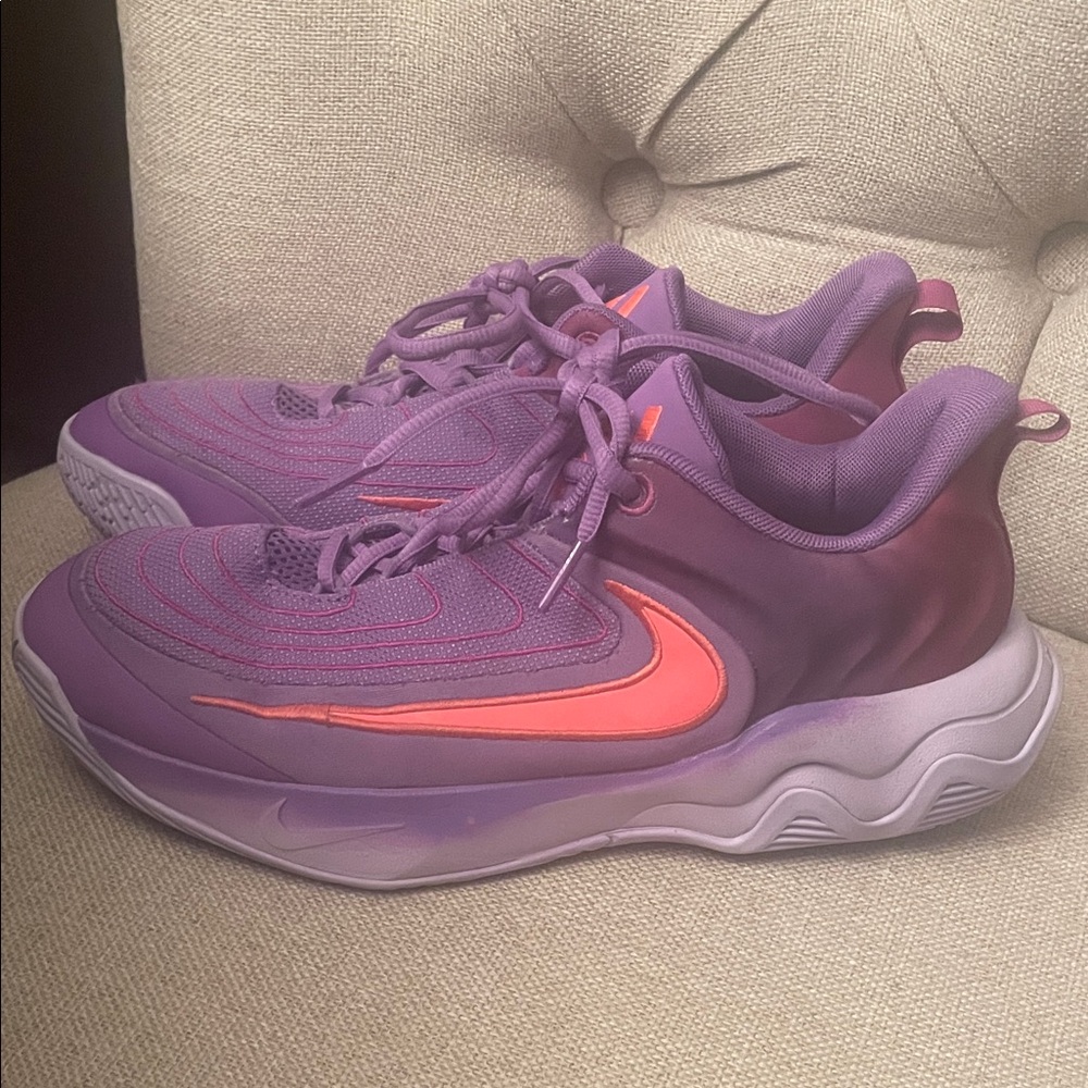 Nike Women's Athletic Shoes in Black Raspberry- Purple and Orange